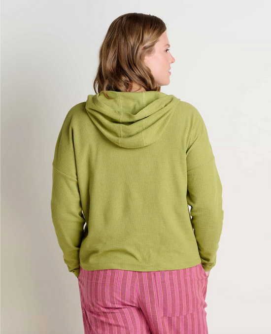 Foothill Long Sleeve Hoodie Green Olive