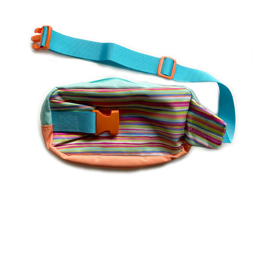 Summer Stripes Recycled Hip Pack