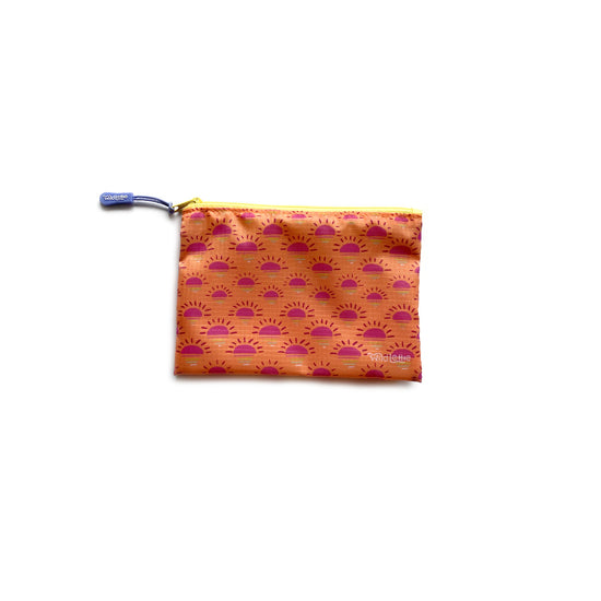 Orange Sunsets Mini Zip Bag