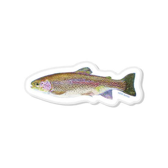 Rainbow Trout Acrylic Pin