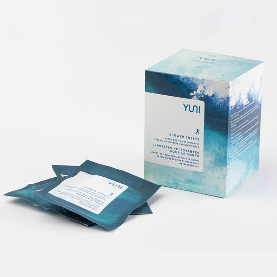 SHOWER SHEETS Large Natural Biodegradable Body Wipes