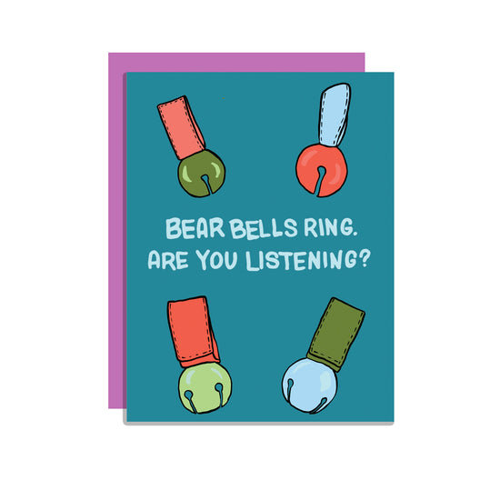 Bear Bells Holiday Card