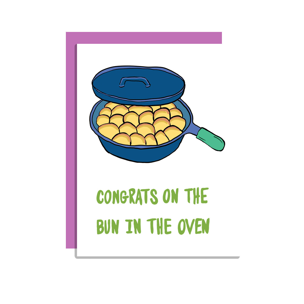 Bun In Oven Card