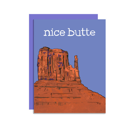 Nice Butte Card