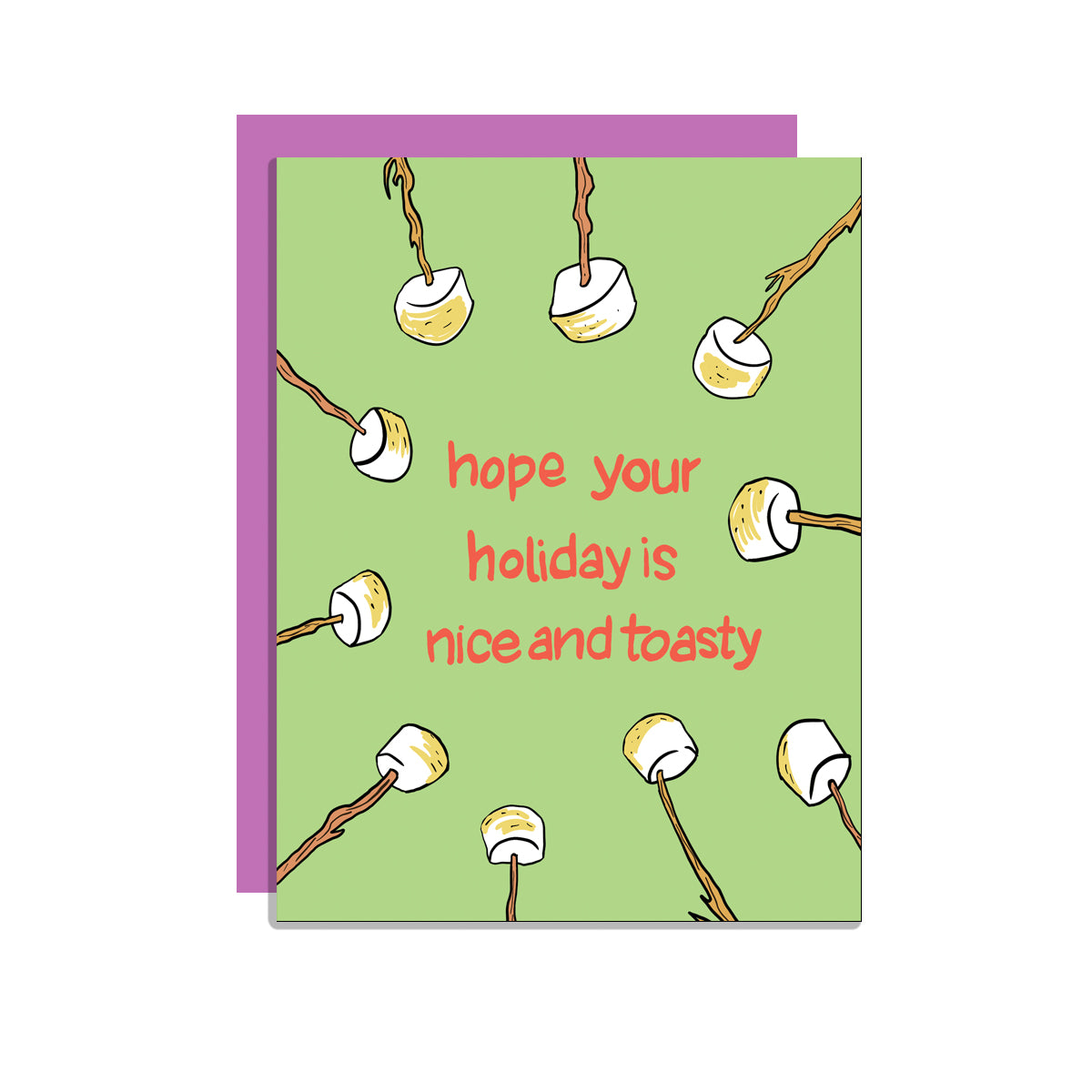 Nice and Toasty Holiday Card