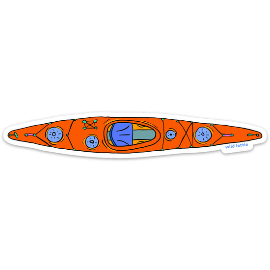 Sea Kayak Sticker