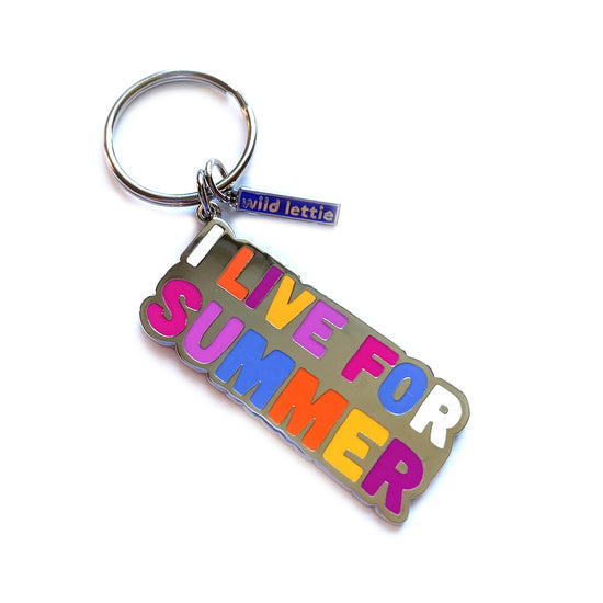 Live For Summer Keychain