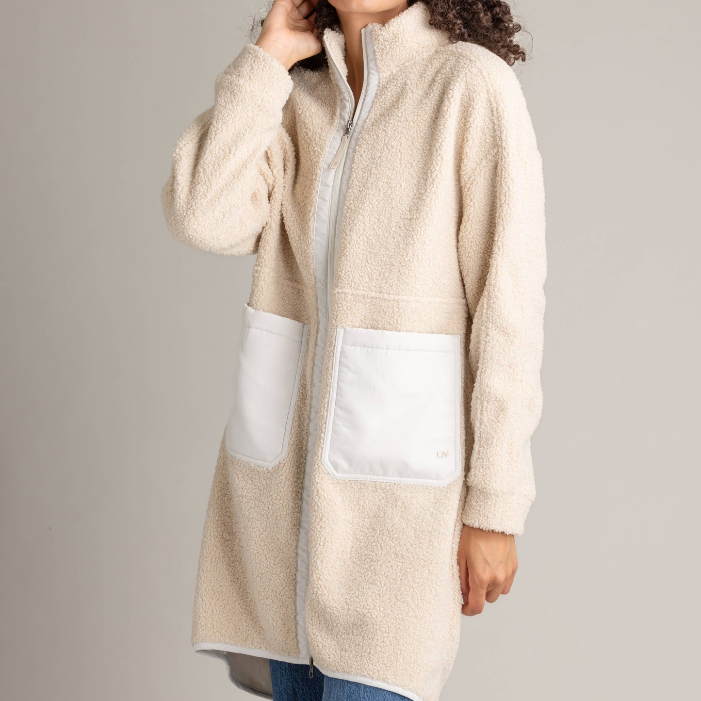 Cori Boucle Long Coat