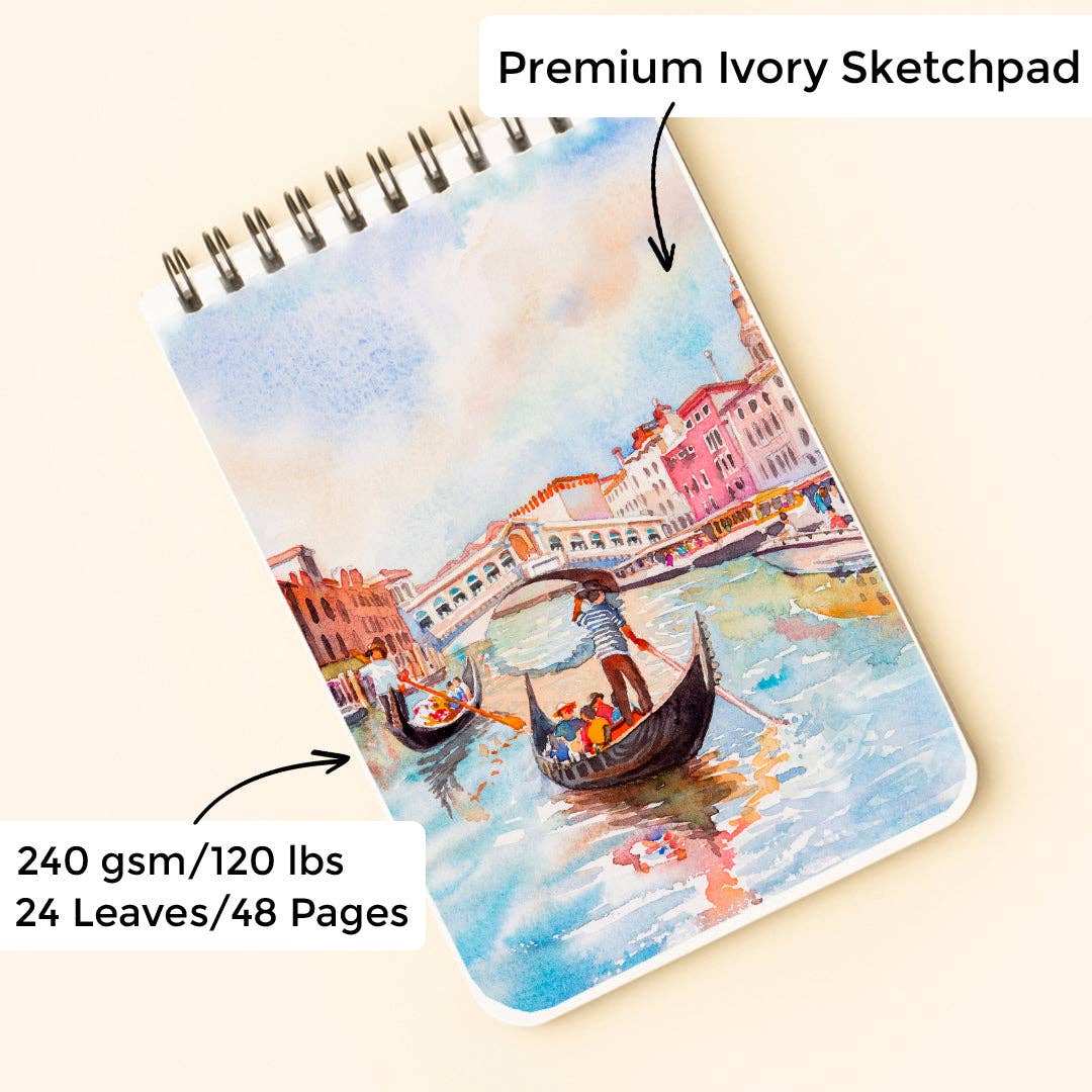 A5 Travel Paint Sketchpad