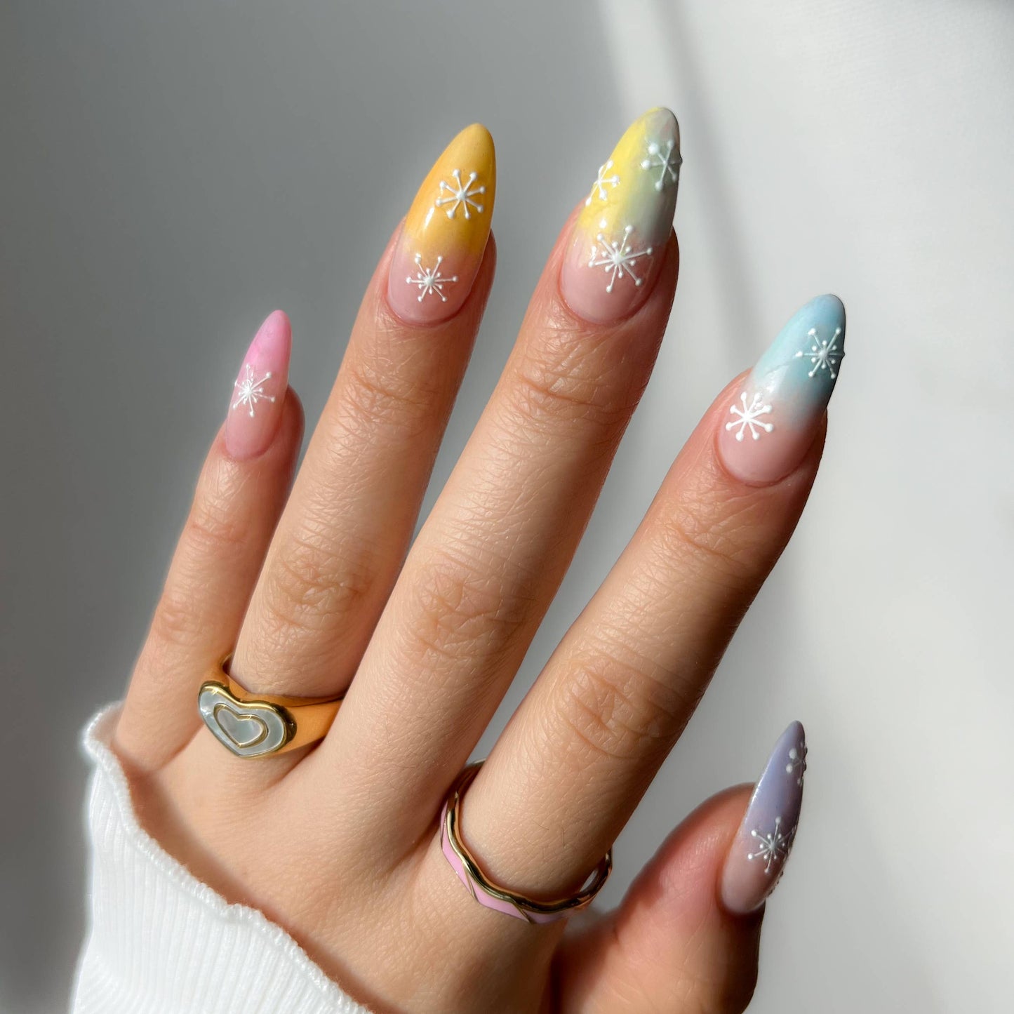 Gingerbread Nail Art Stickers