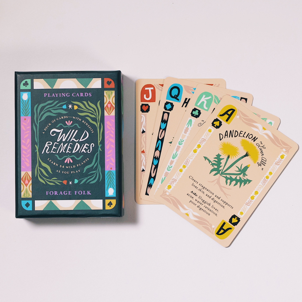 Wild Remedies Herbal Playing Cards