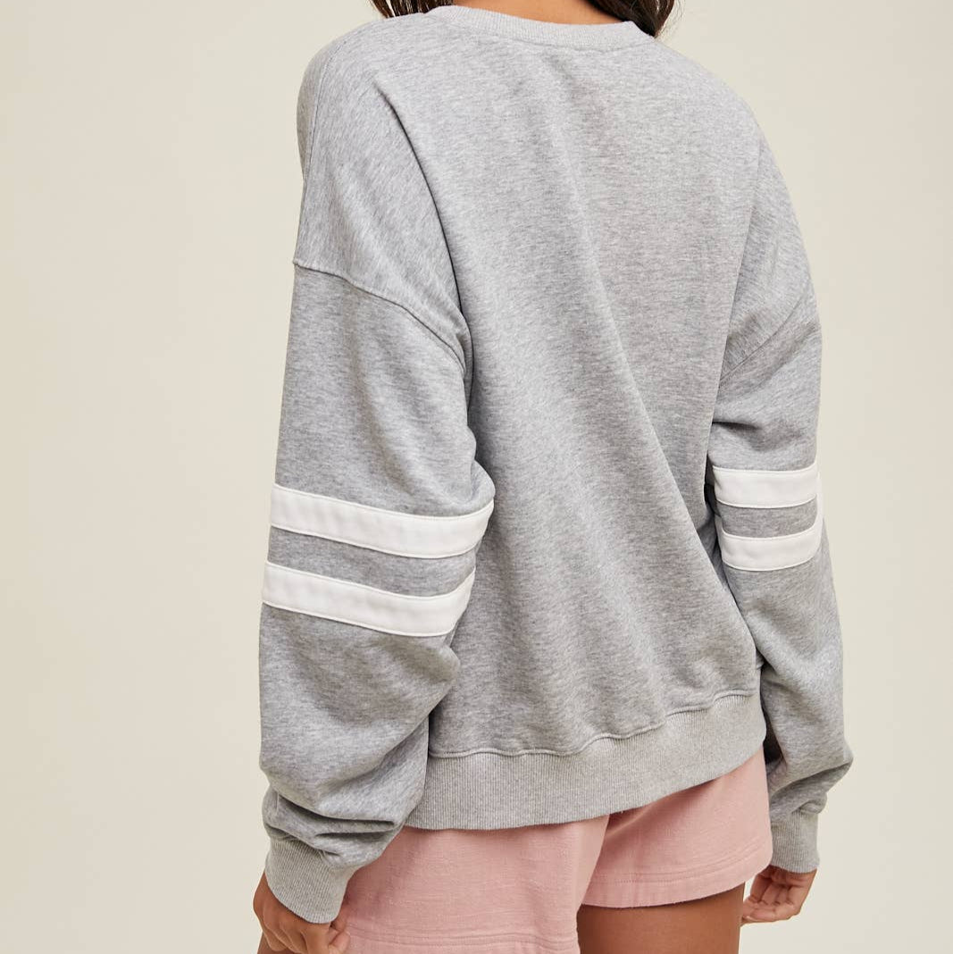 Varsity Knit Pullover