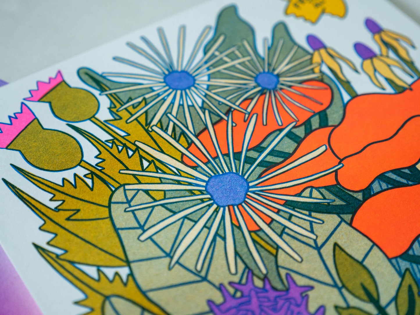 Free Them All Prairie Risograph Art Print