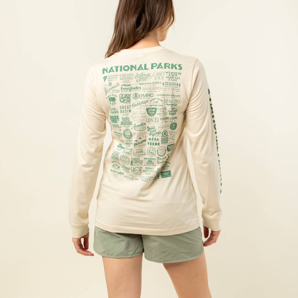 See America's National Parks Unisex Long Sleeve Tee w/ Pocket