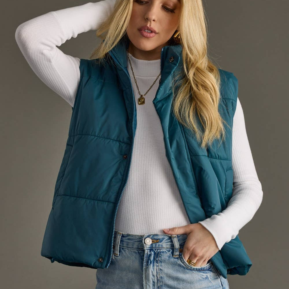 Dark Teal Vest