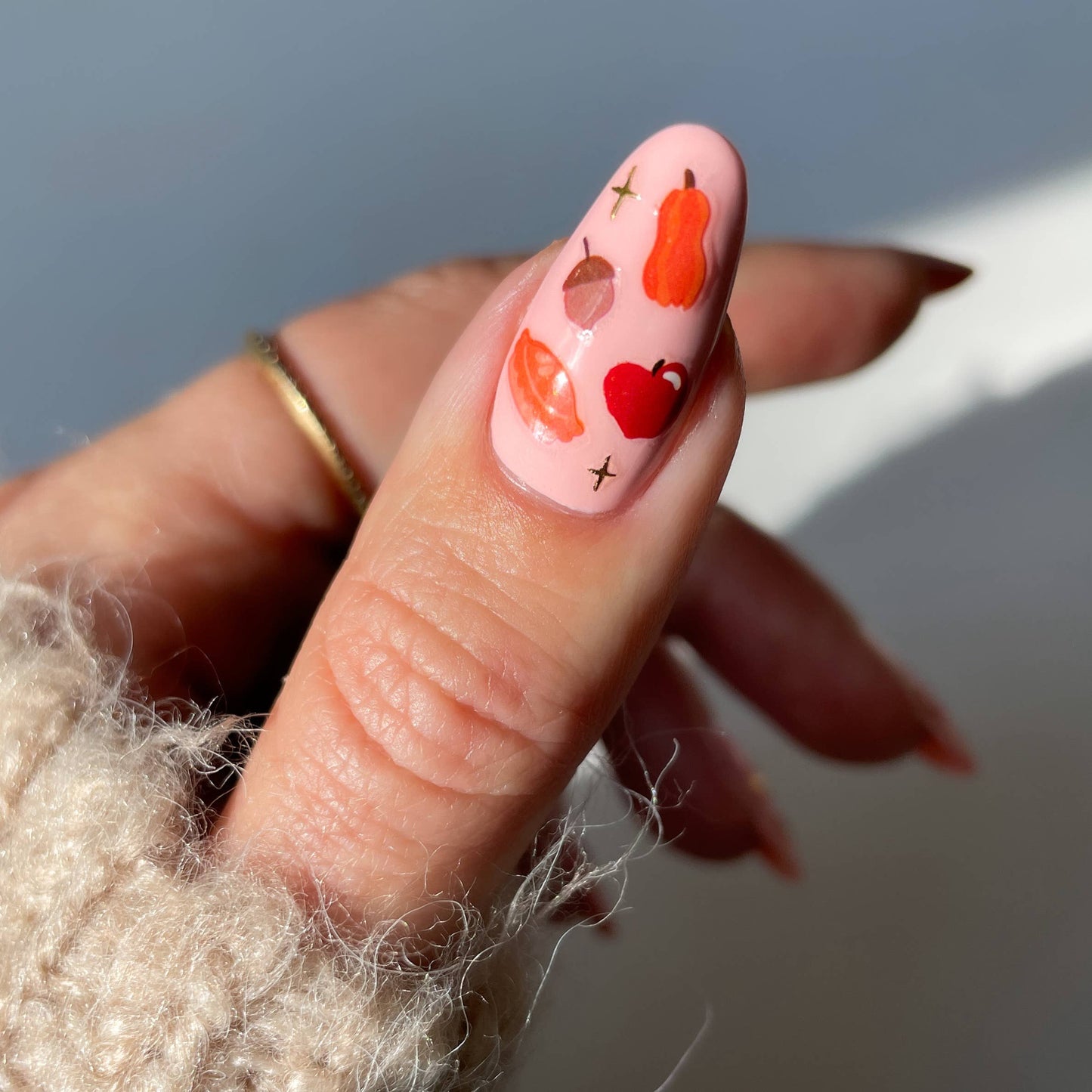 Cozy Nail Art Stickers