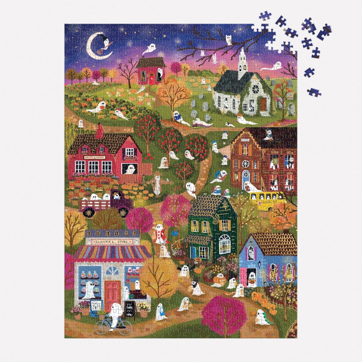 Spooky Village Puzzle