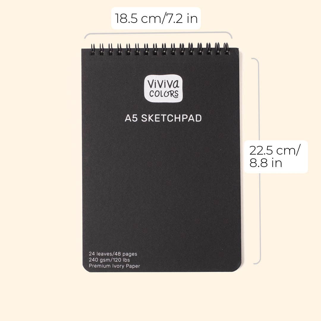 A5 Travel Paint Sketchpad