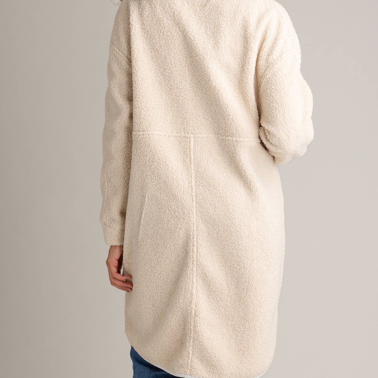 Cori Boucle Long Coat
