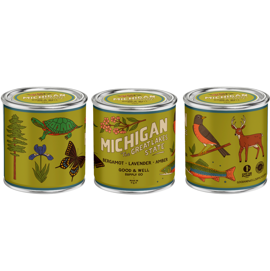 Michigan State Soy Candle