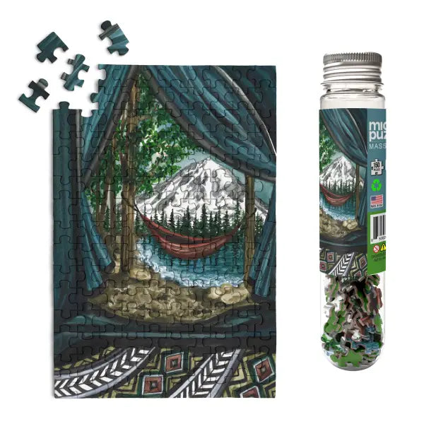 Mt. Rainier National Park Outdoor Jigsaw Puzzle Nature Gift