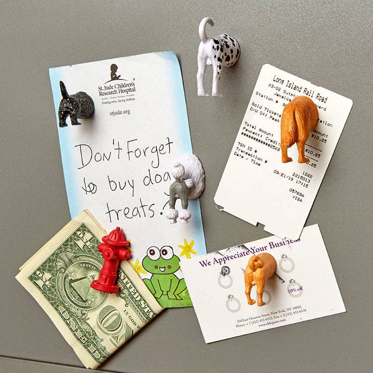 Dog Butt Magnet Set