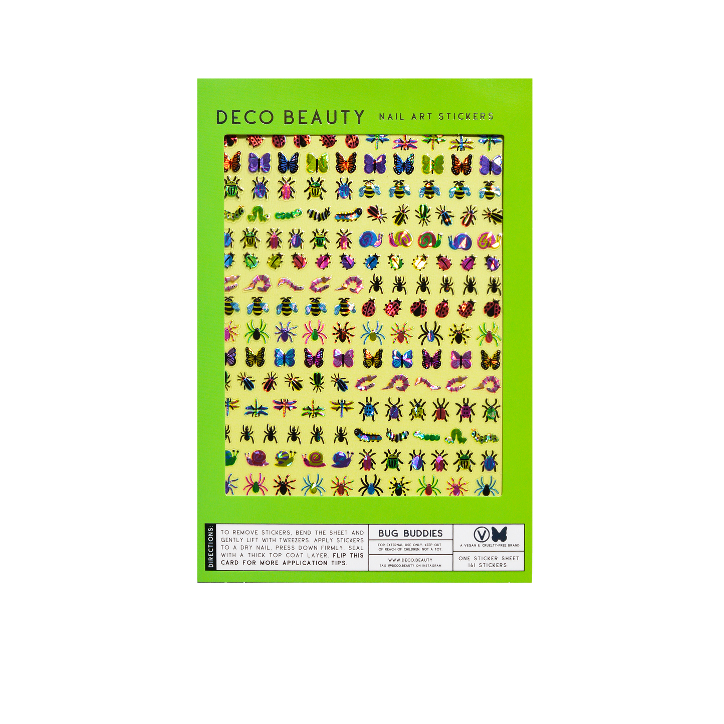 BUG BUDDIES Nail Art Stickers