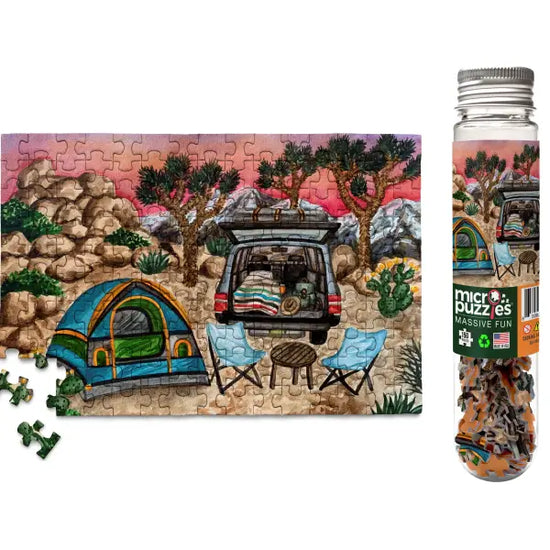 Joshua National Park - Camping Outdoor Jigsaw Puzzle Gift