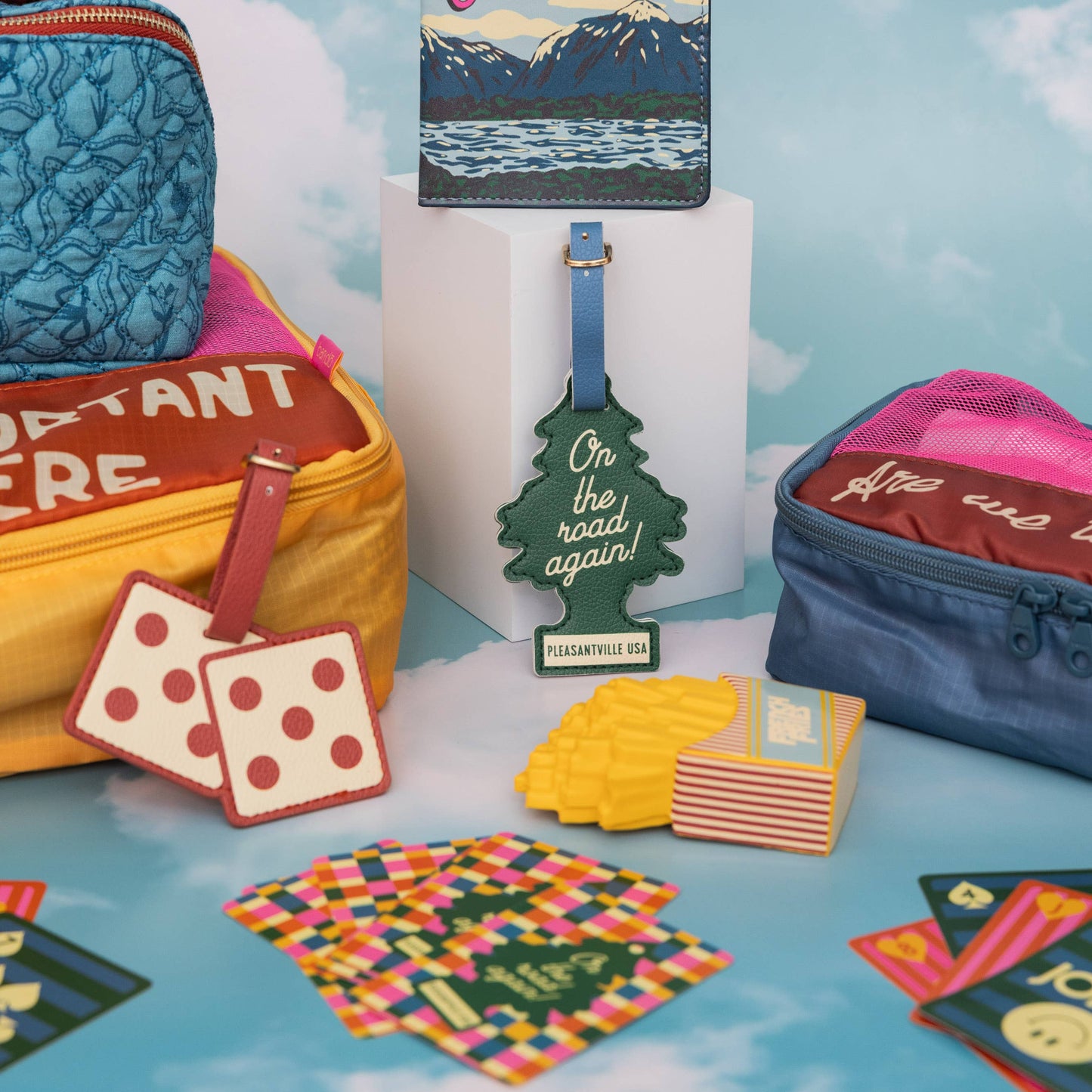 Road Trip Luggage Tag Set