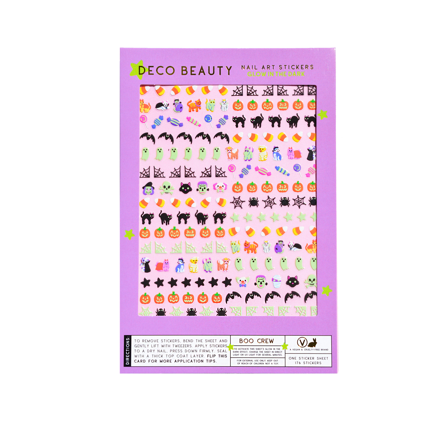 BOO CREW Nail Art Sticker