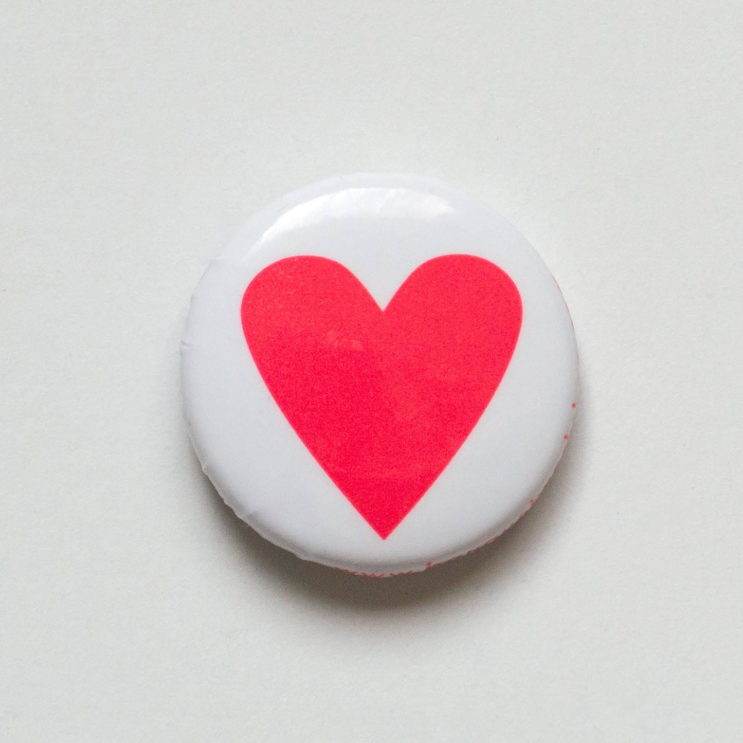 Neon Heart Pin / Button