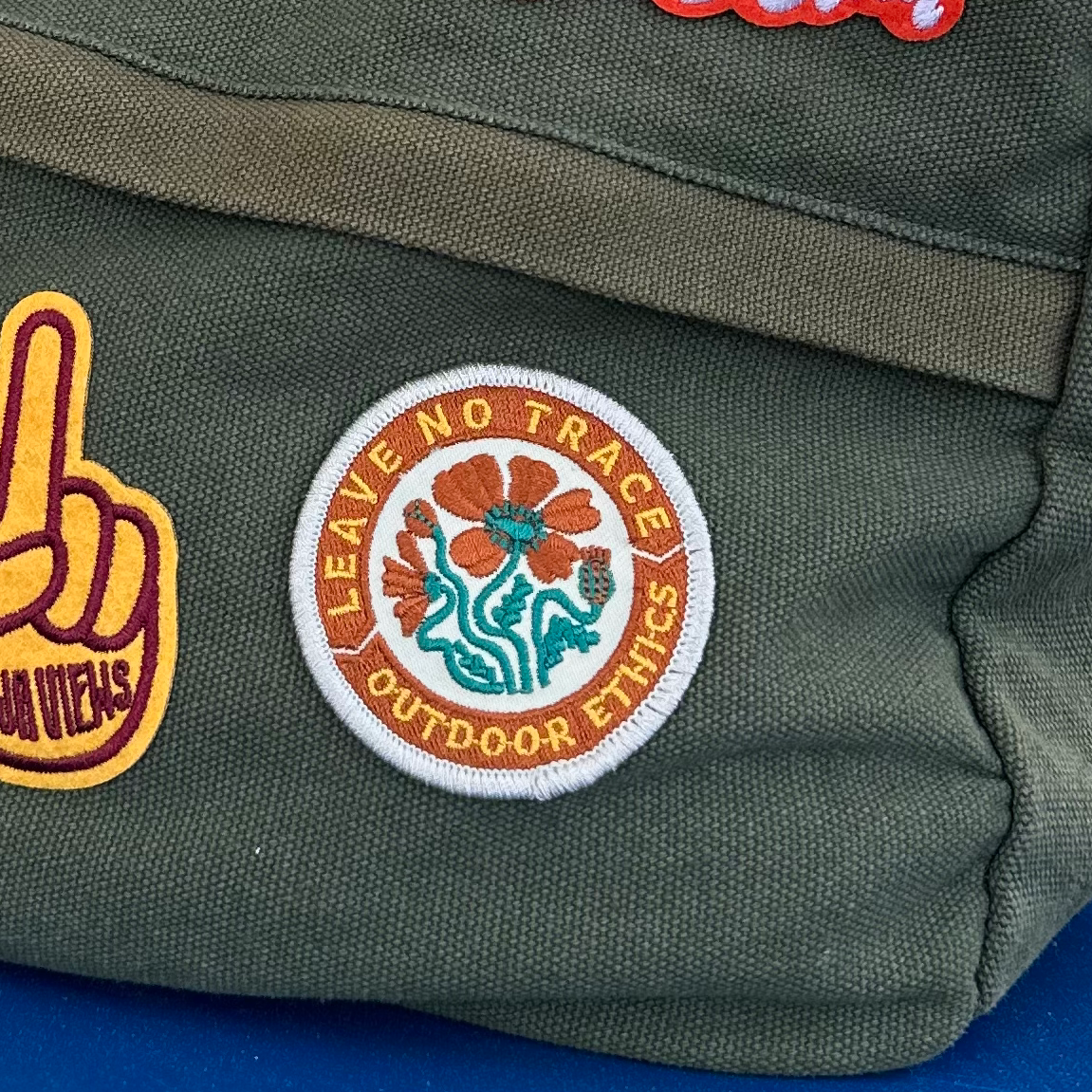 Leave No Trace Outdoor Ethics Embroidered Patch