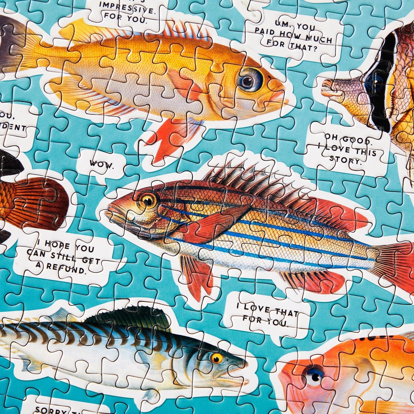 Brass Monkey Judgy Fish Puzzle