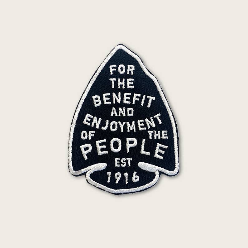 For the Benefit Iron on Patch