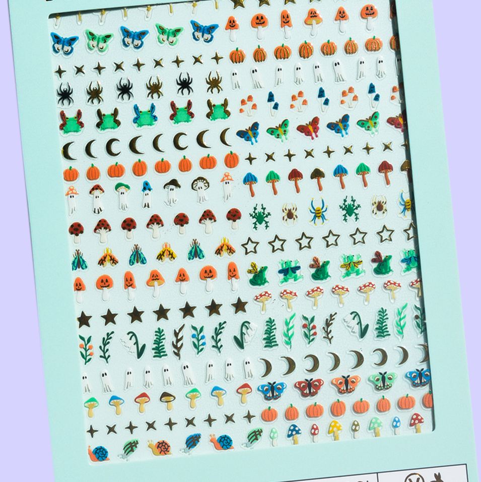 Toadstool Nail Art Stickers