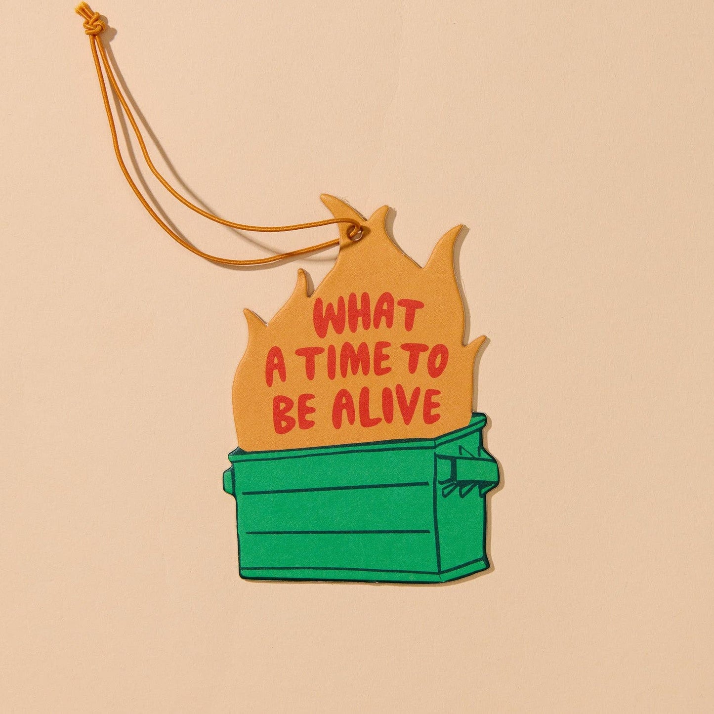Dumpster Fire Air Freshener