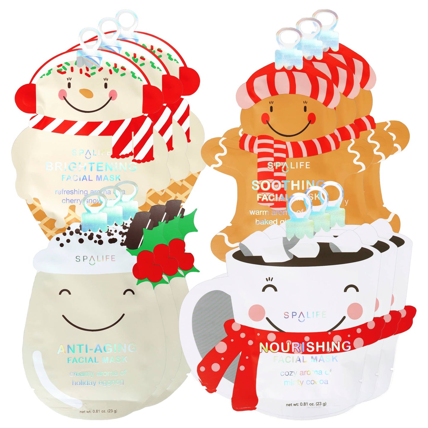Holiday Treats Skincare Masks