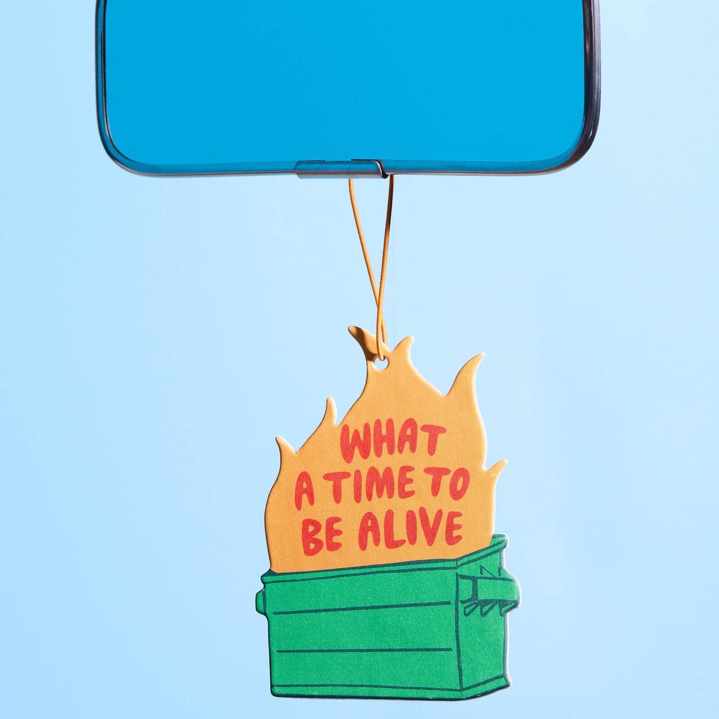 Dumpster Fire Air Freshener