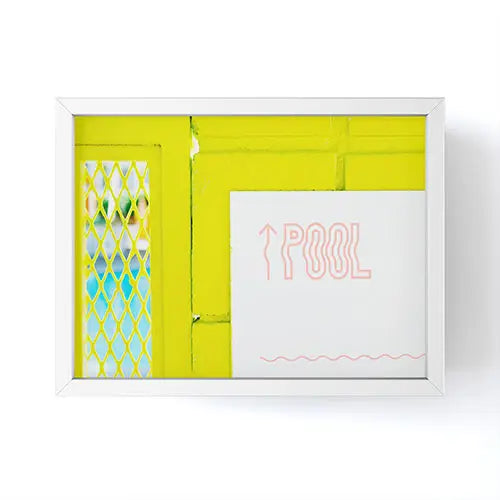 Bethany Young Palm Springs Pool Framed Mini Art Print