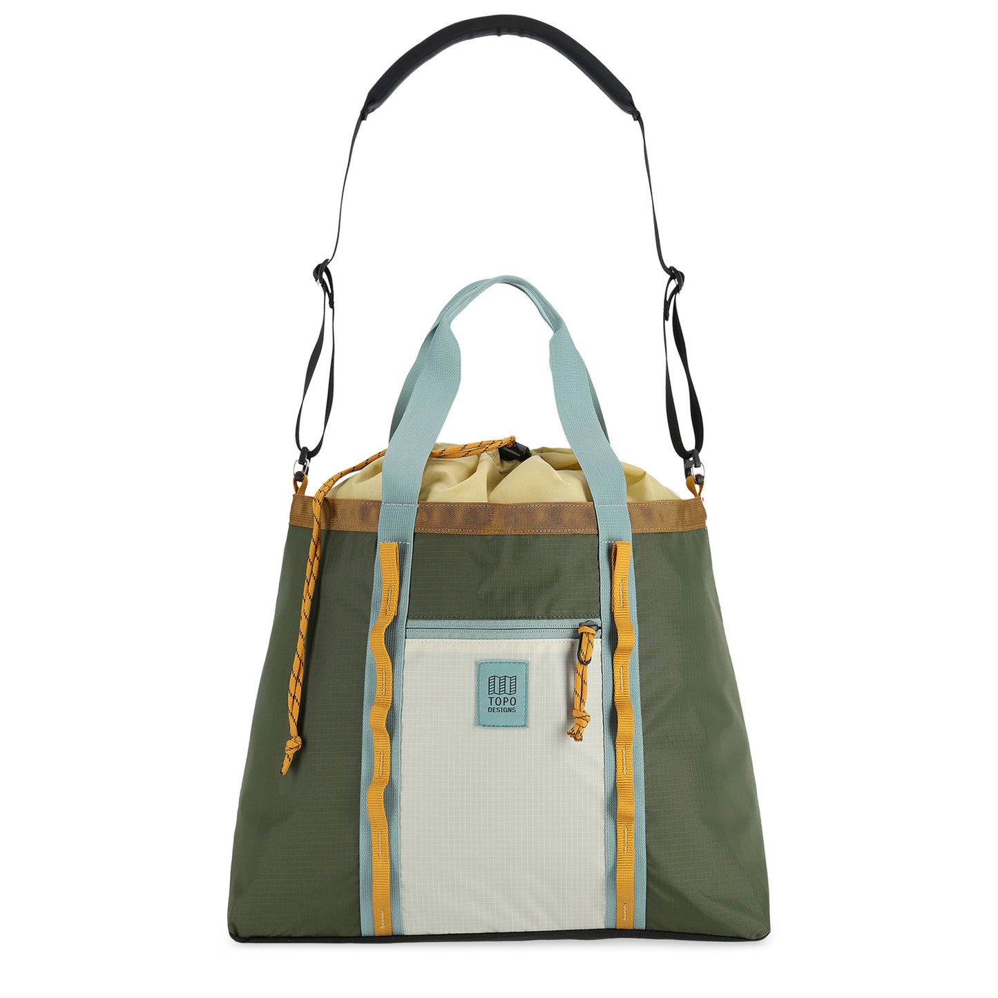 Load image into Gallery viewer, Mountain Utility Tote - Bone White/Olive
