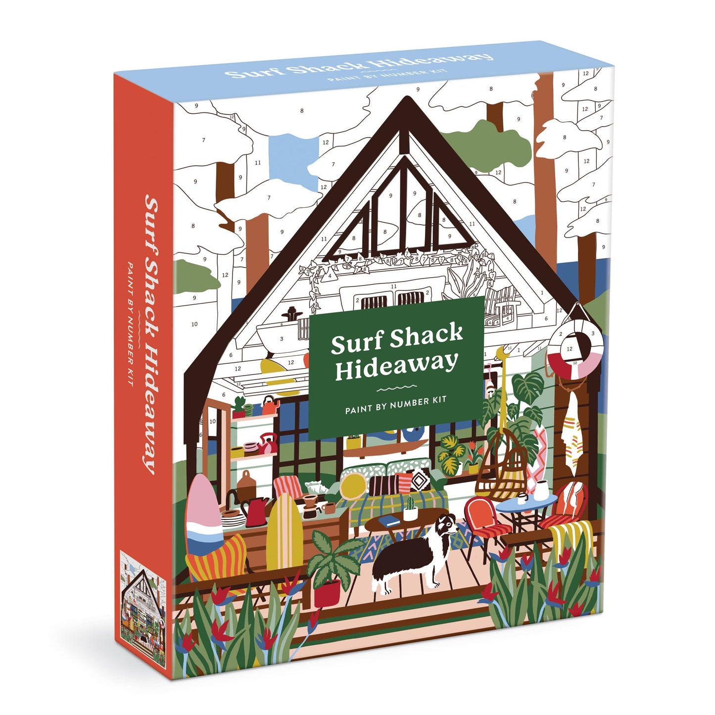 Surf Shack Hideaway 11 x 14 Paint By Number Kit