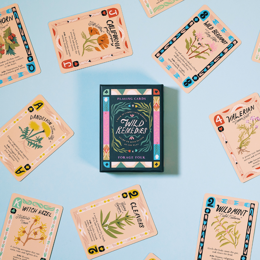 Wild Remedies Herbal Playing Cards