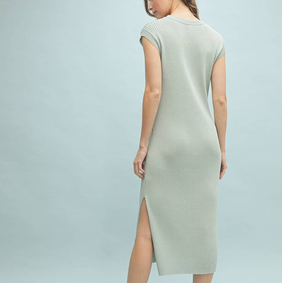 strapless open back dress Green Ribbed Knit Long Sleeves Dress – Hot Miami Styles