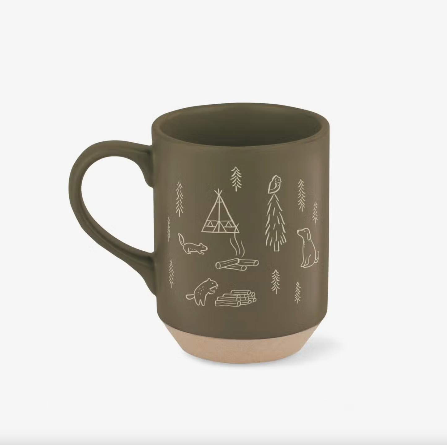 Happy Camper Stoneware Mug