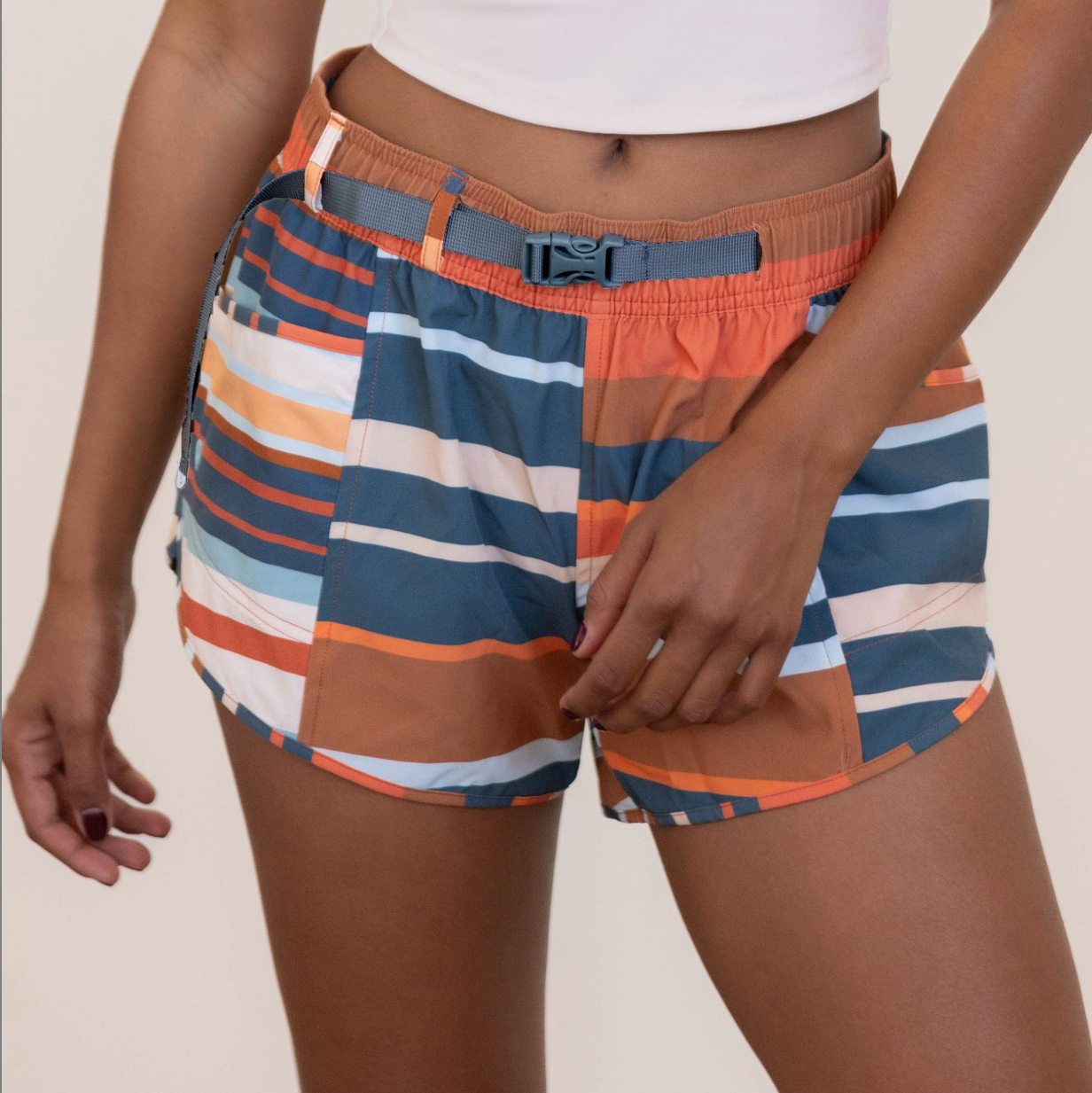 Cascade Stripe Hybrid Explorer Short