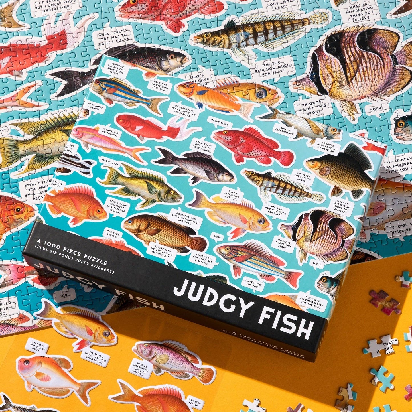Brass Monkey Judgy Fish Puzzle