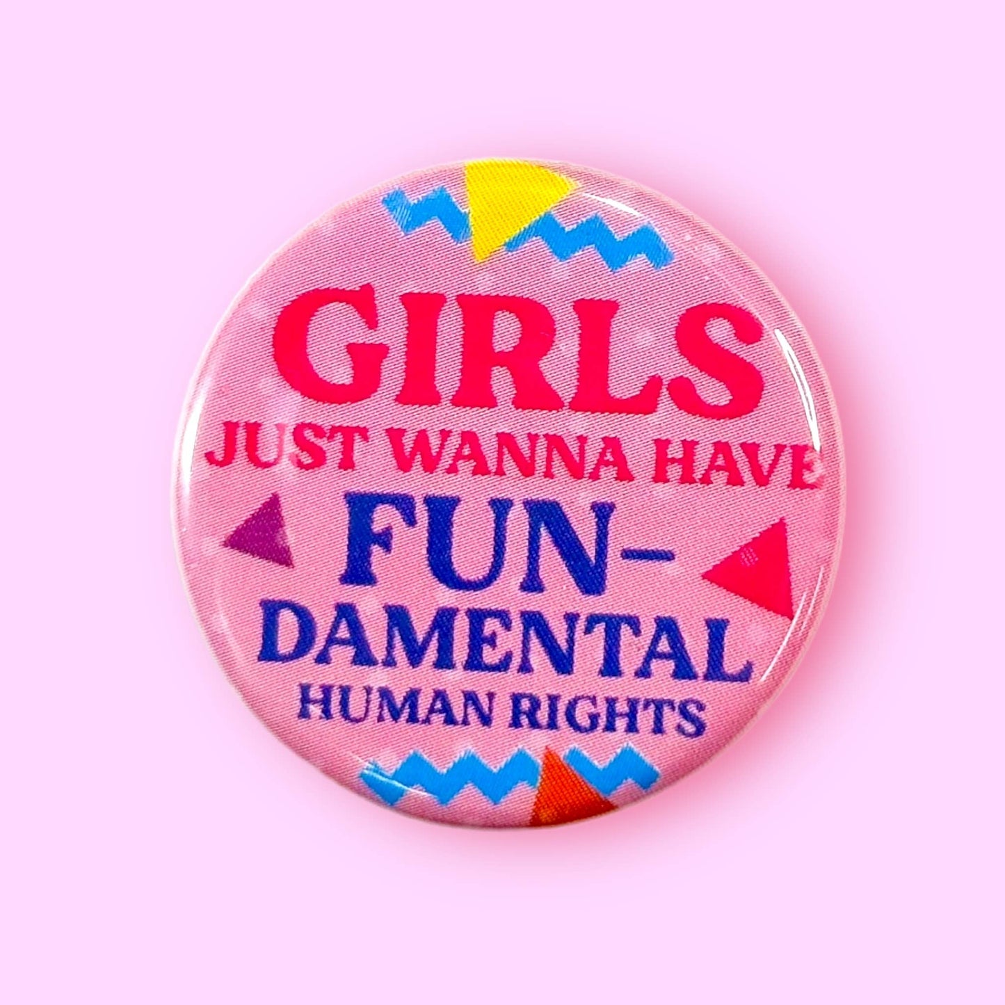 Fun-Damental Human Rights Button
