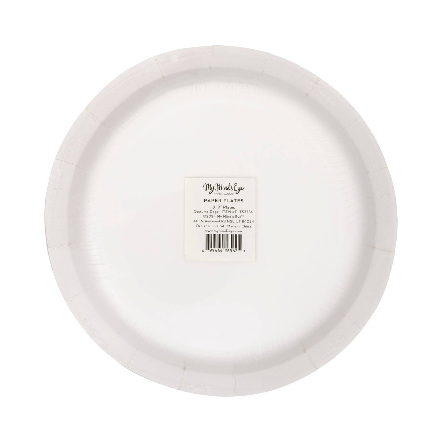 Costume Dogs Plate