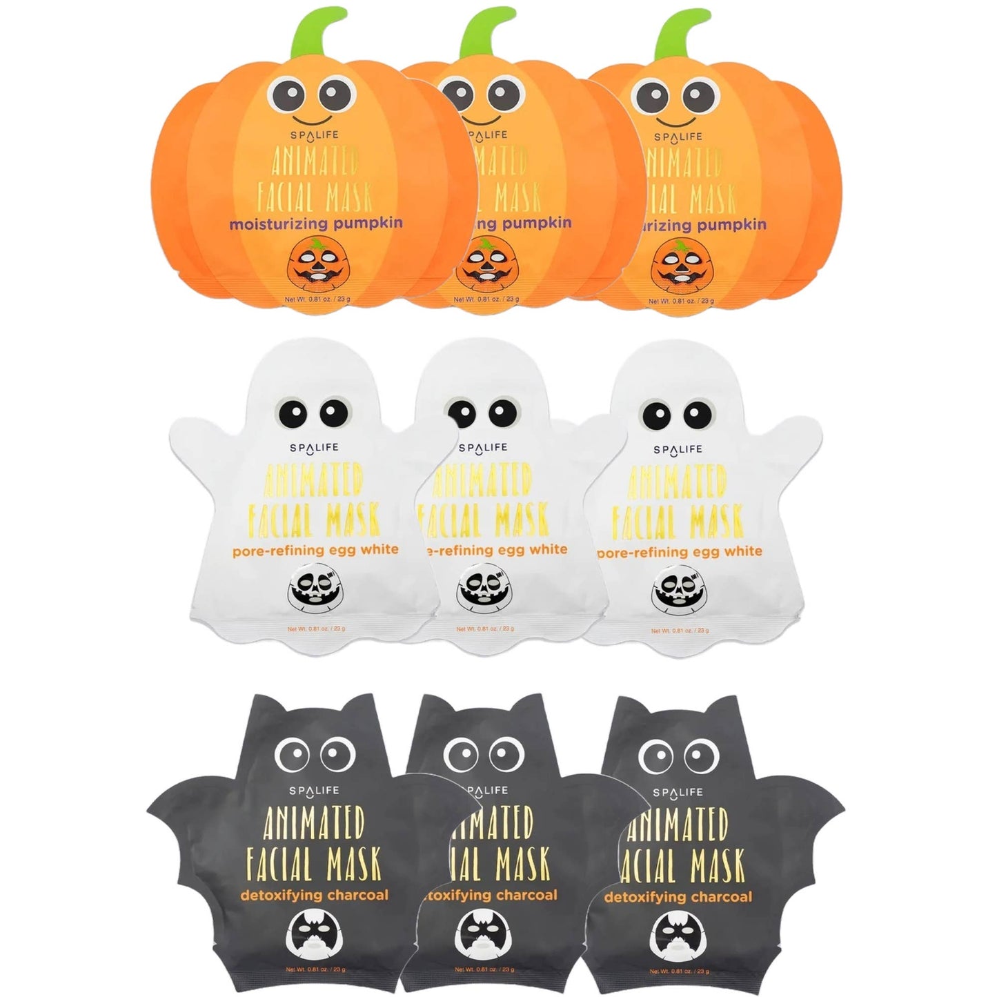 Halloween Skincare Sheet Masks
