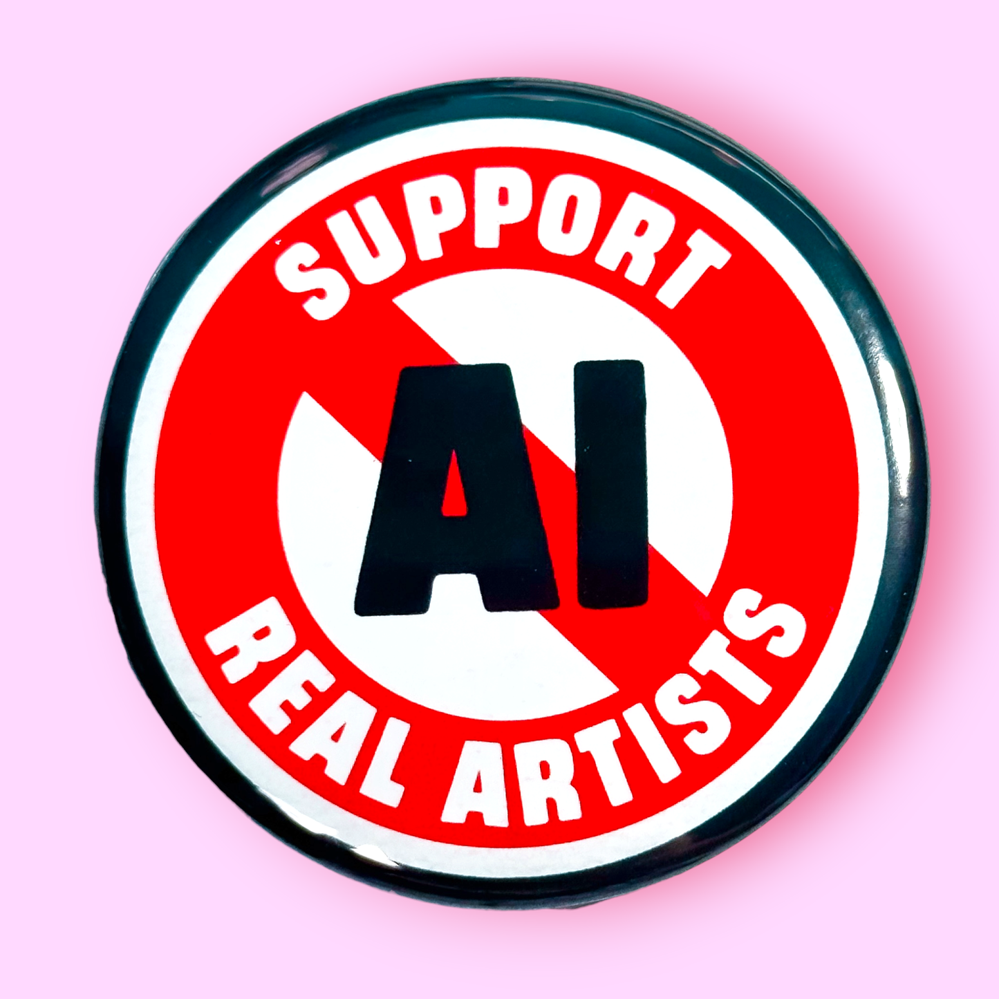 Support Real Artists Button